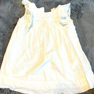 Polo Ralph Laurent White Linen Dress